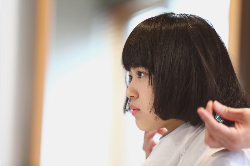 骨格ストレート ボブ